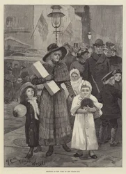 Einkaufen in New York an Silvester